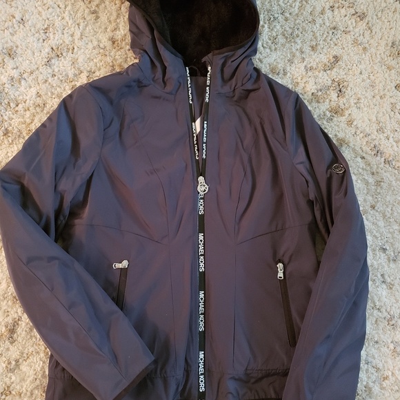 Michael Kors Hooded Athletic Logo Tape 